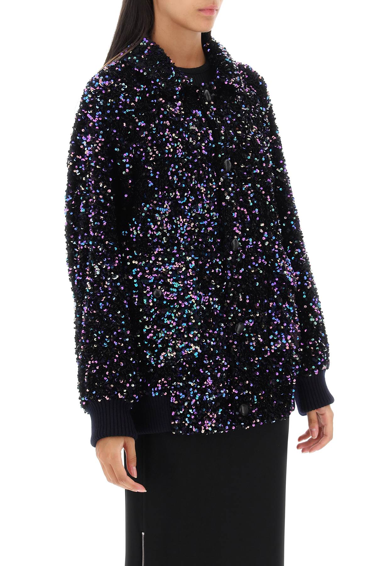 Blaze Milano aileen chabo sequined bomber jacket