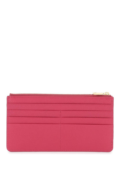 Dolce & Gabbana cardholder pouch in dauphine calfskin