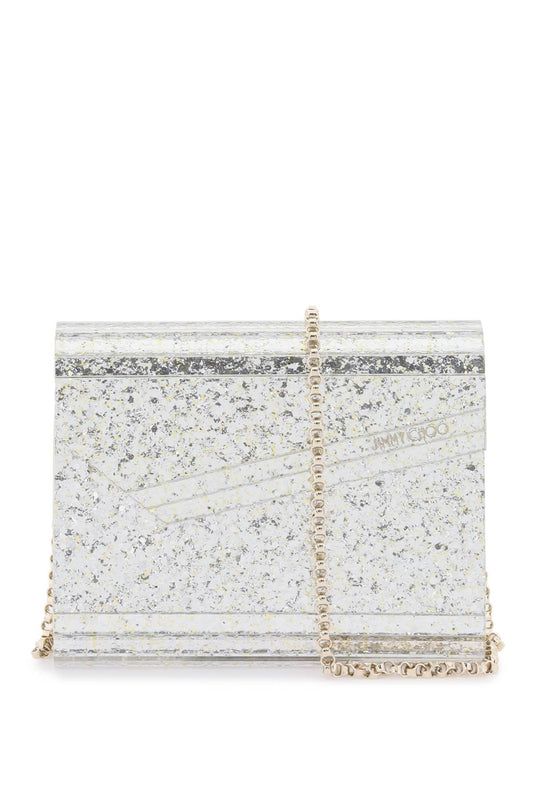 Jimmy Choo candy glittered clutch