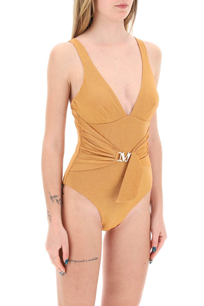 Max Mara Beachwear "full jersey and lurex jumpsuit