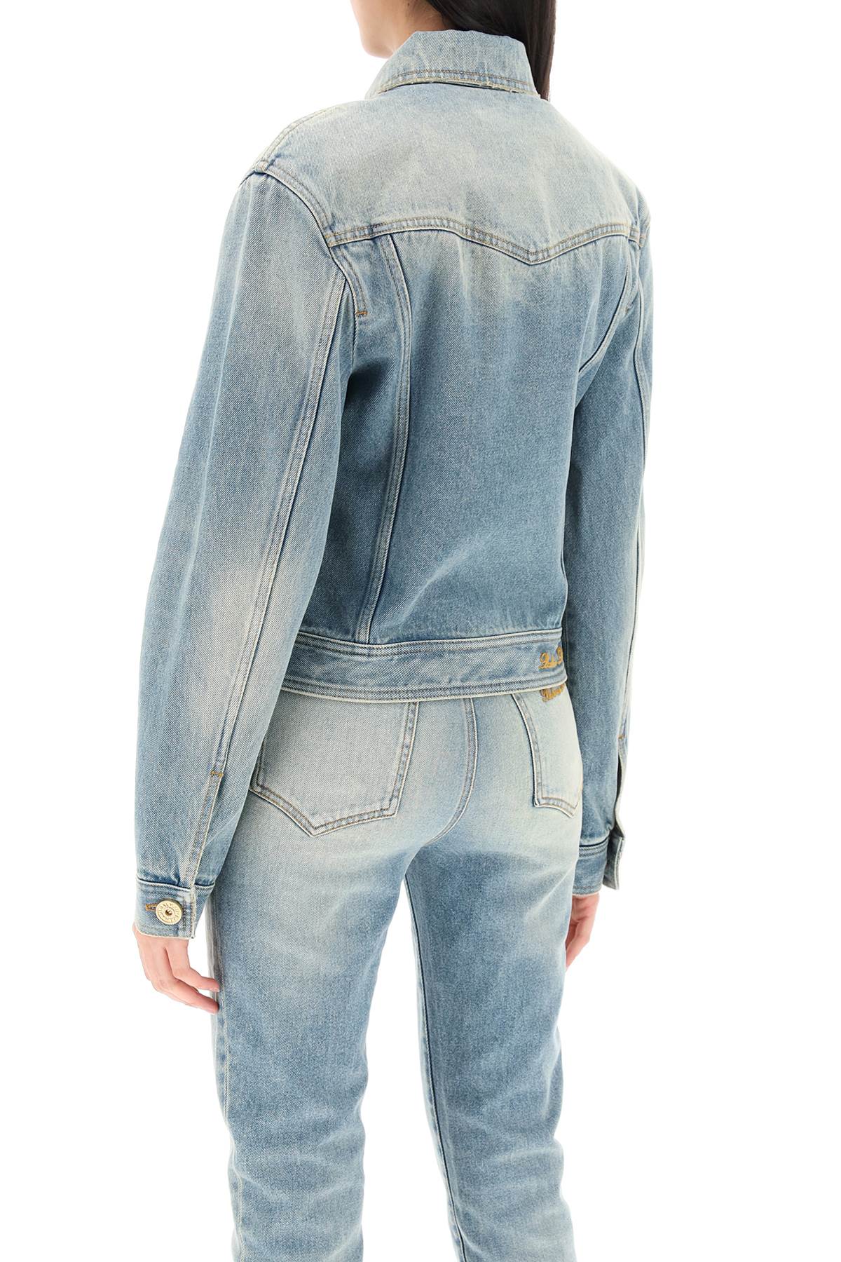 Balmain western denim jacket