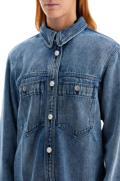 Isabel Marant denim talbot button-up