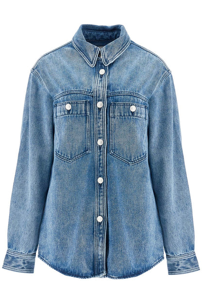 Isabel Marant denim talbot button-up