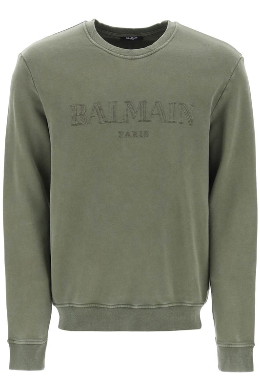 vintage balmain crewneck sweat