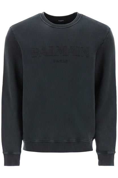 vintage balmain crewneck sweat