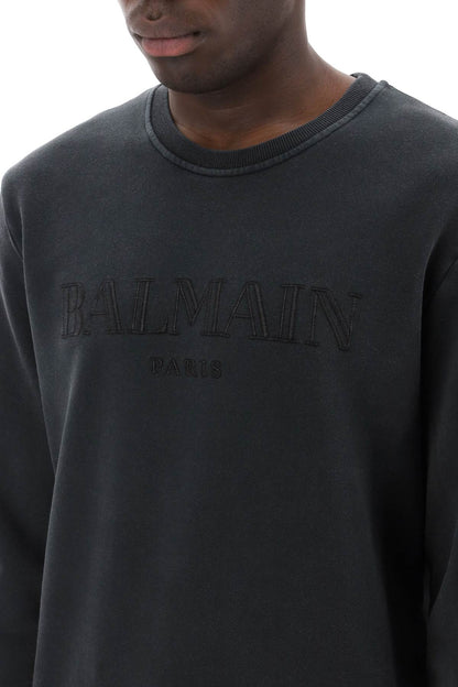 vintage balmain crewneck sweat