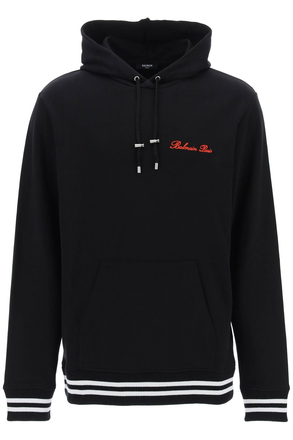 Balmain hoodie with logo embroidery