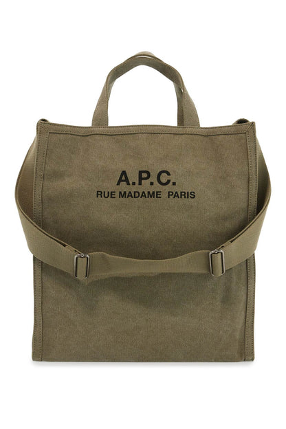 A.P.C. récupération canvas shopping bag