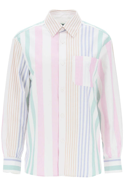 A.P.C. sela striped oxford shirt