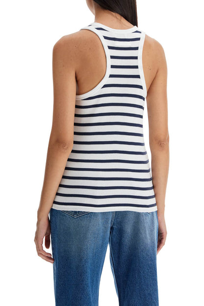 JEAN PAUL GAULTIER striped sailor tank top