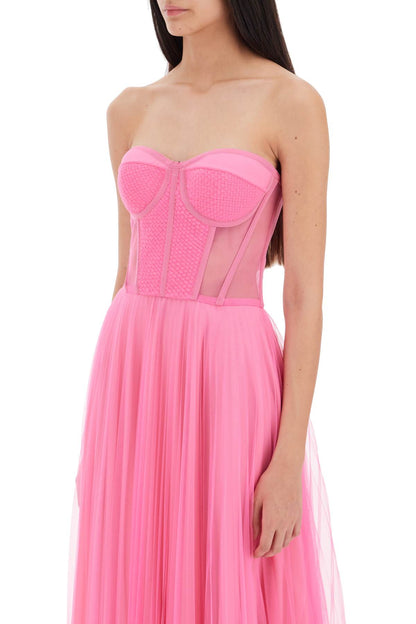 1913 Dresscode tulle long bustier dress