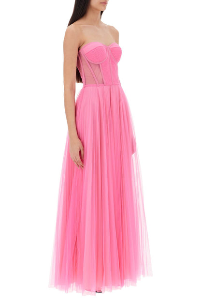 1913 Dresscode tulle long bustier dress