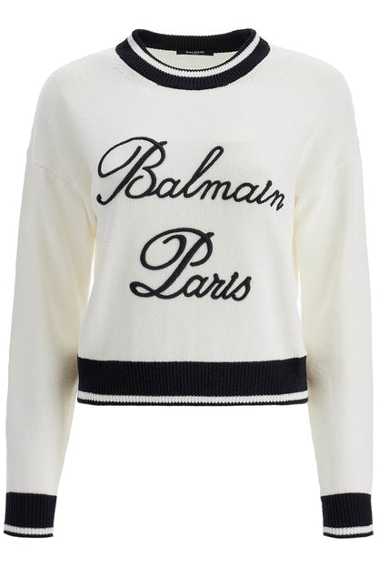 Balmain boxy cotton and lyocell blend