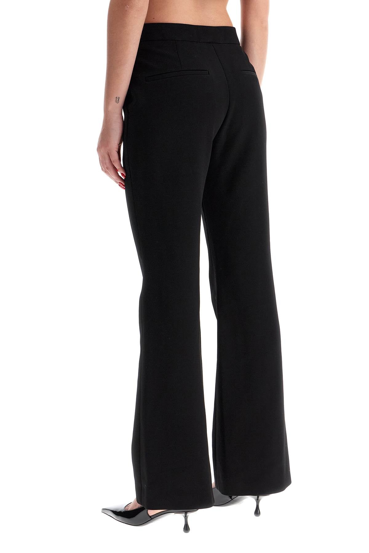 Balmain bootcut crepe pants in