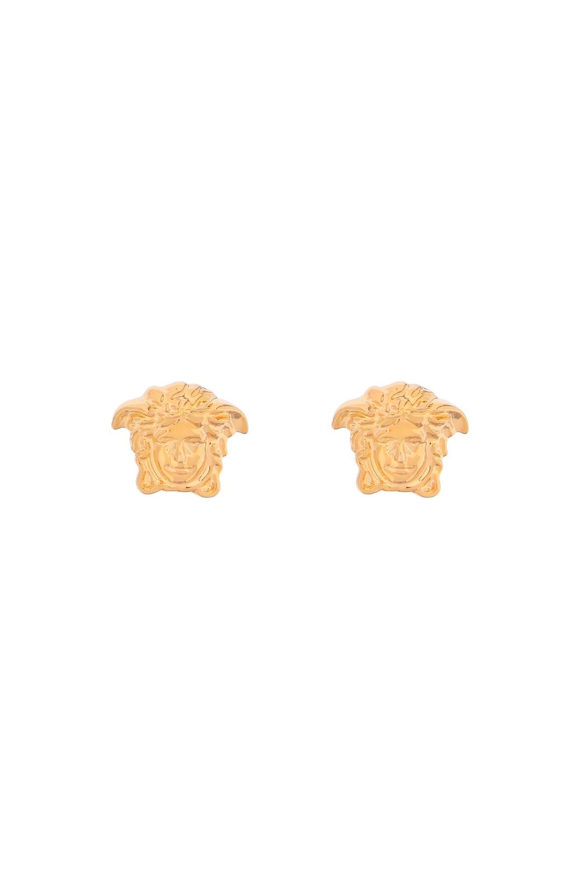 Versace medusa head earrings