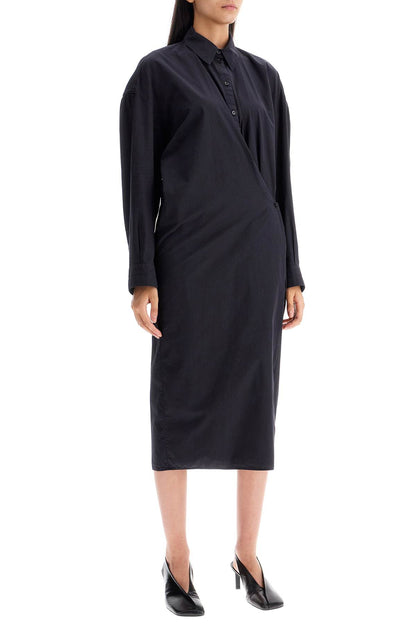 Lemaire asymmetric shirt dress