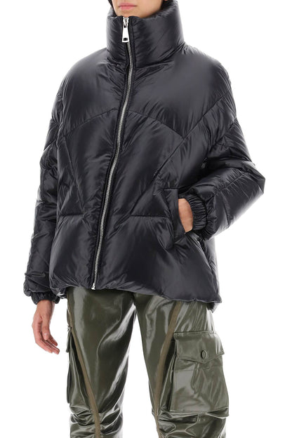 Khrisjoy moon shiny short down jacket