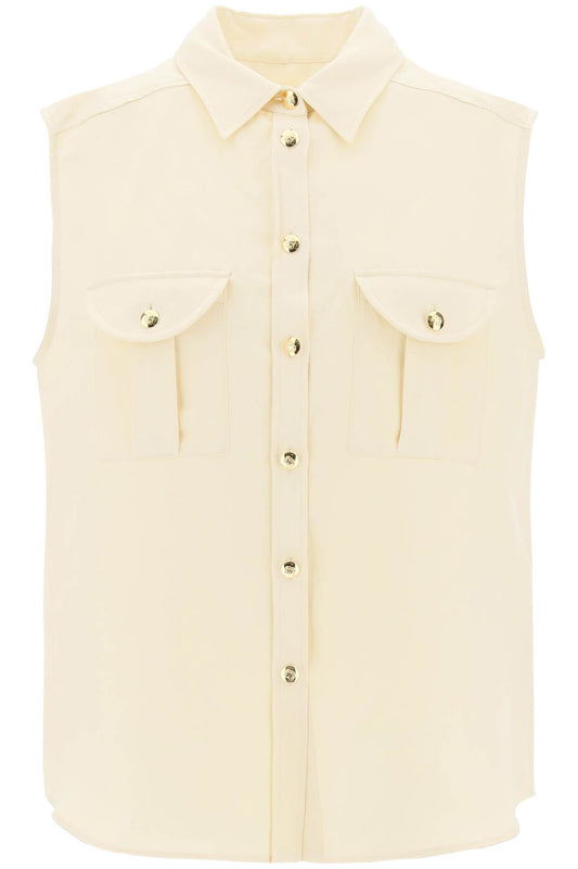 Blaze Milano savannah pekín sleeveless shirt