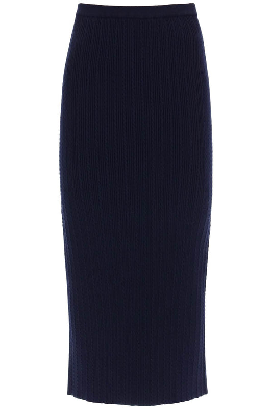 Alessandra Rich knitted pencil skirt