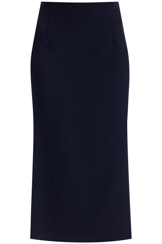 Alessandra Rich "virgin wool midi skirt"