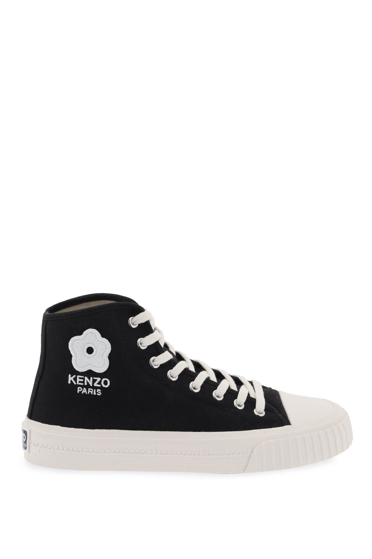 canvas kenzo foxy high-top sneakers