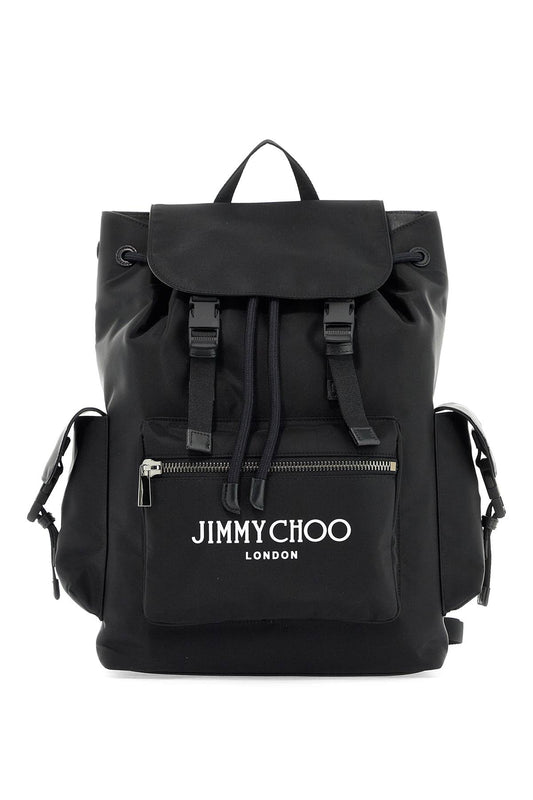 Jimmy Choo nylon filmore backpack for