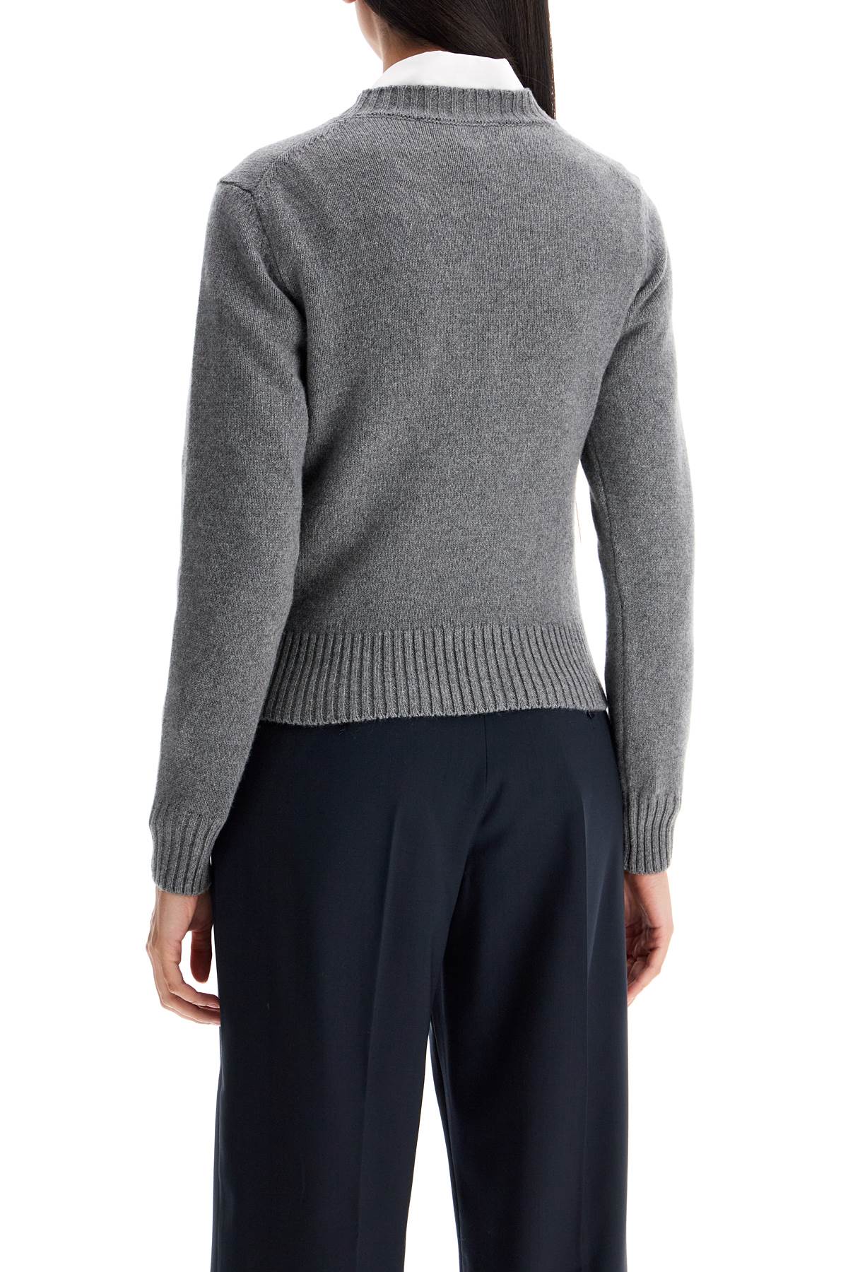 Ami Alexandre Matiussi 'cashmere and wool pullover