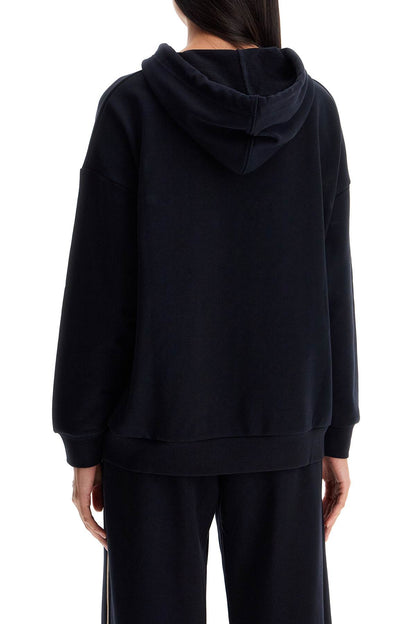 Max Mara Leisure hooded sweatshirt with piping