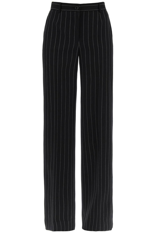 Dolce & Gabbana striped flare leg pants