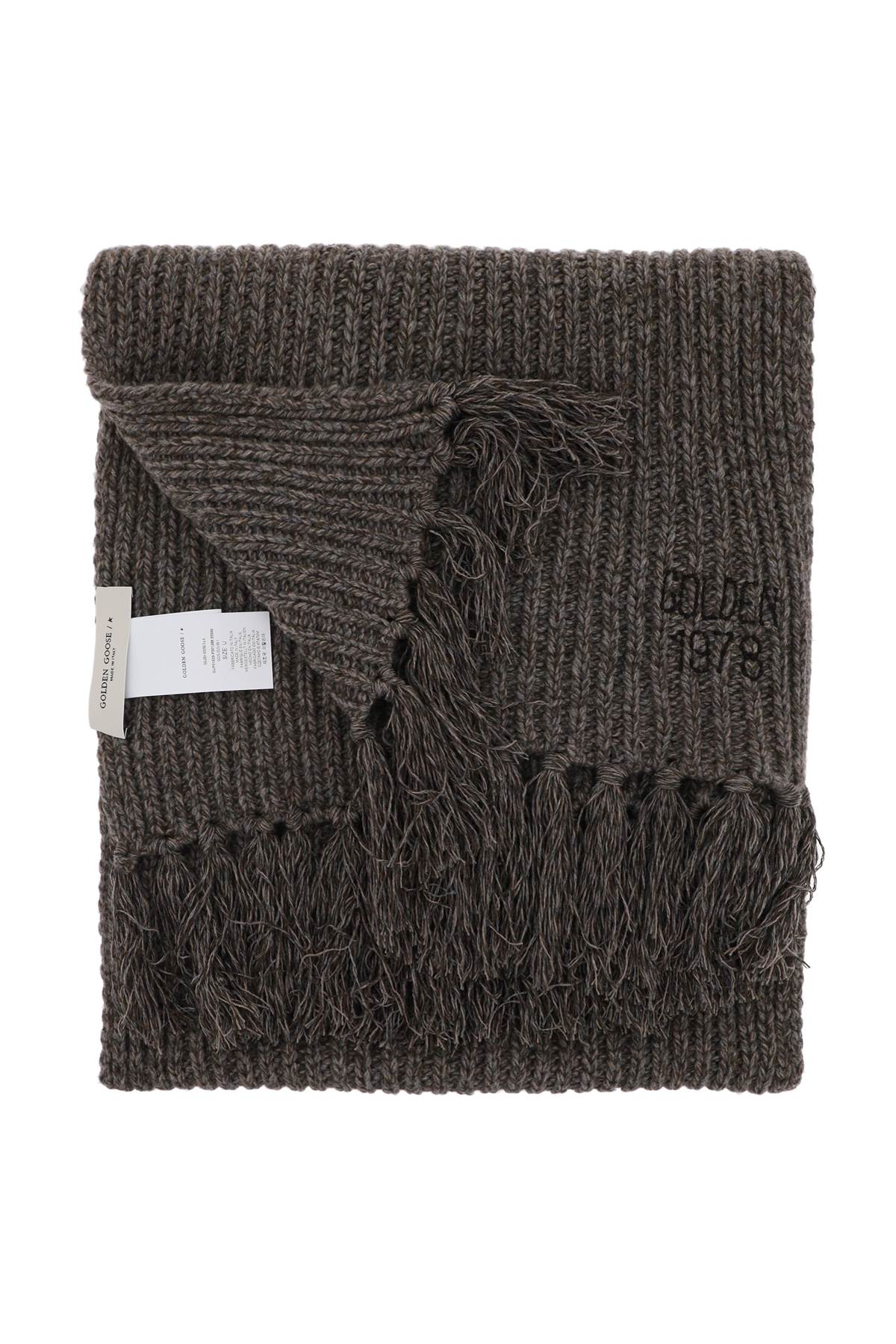 Golden Goose journey wool and cashmere scarf