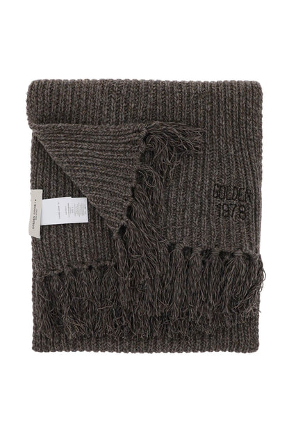 Golden Goose journey wool and cashmere scarf