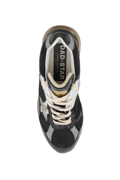 Golden Goose dad-star sneakers in mesh and nappa leather