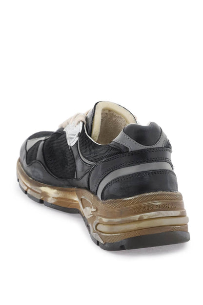 Golden Goose dad-star sneakers in mesh and nappa leather