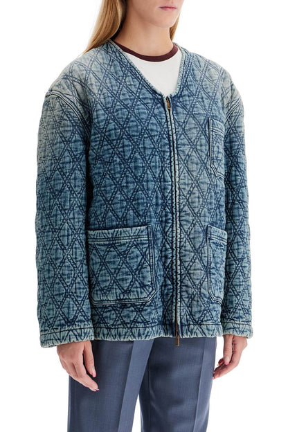 Golden Goose quilted denim jacket