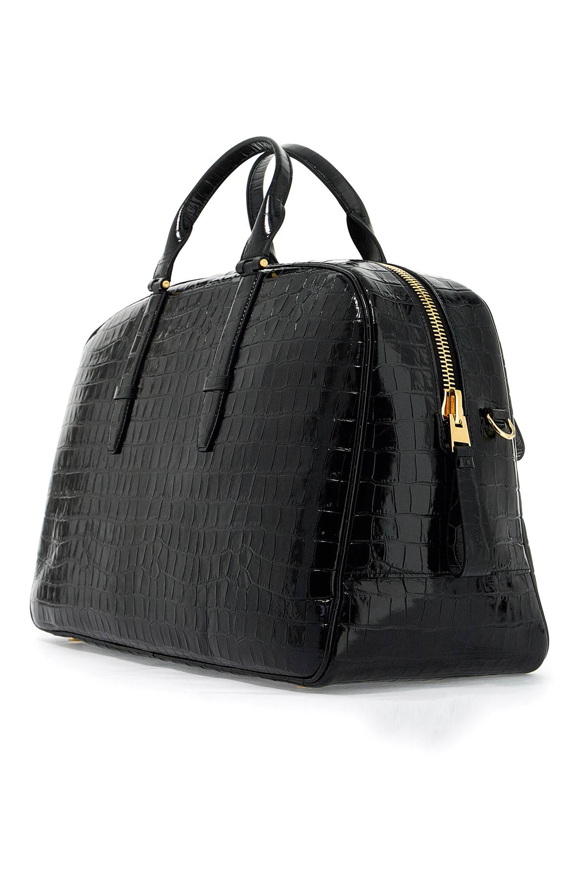 Tom Ford embossed crocodile leather buckley d