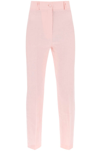 Hebe Studio 'loulou' linen trousers