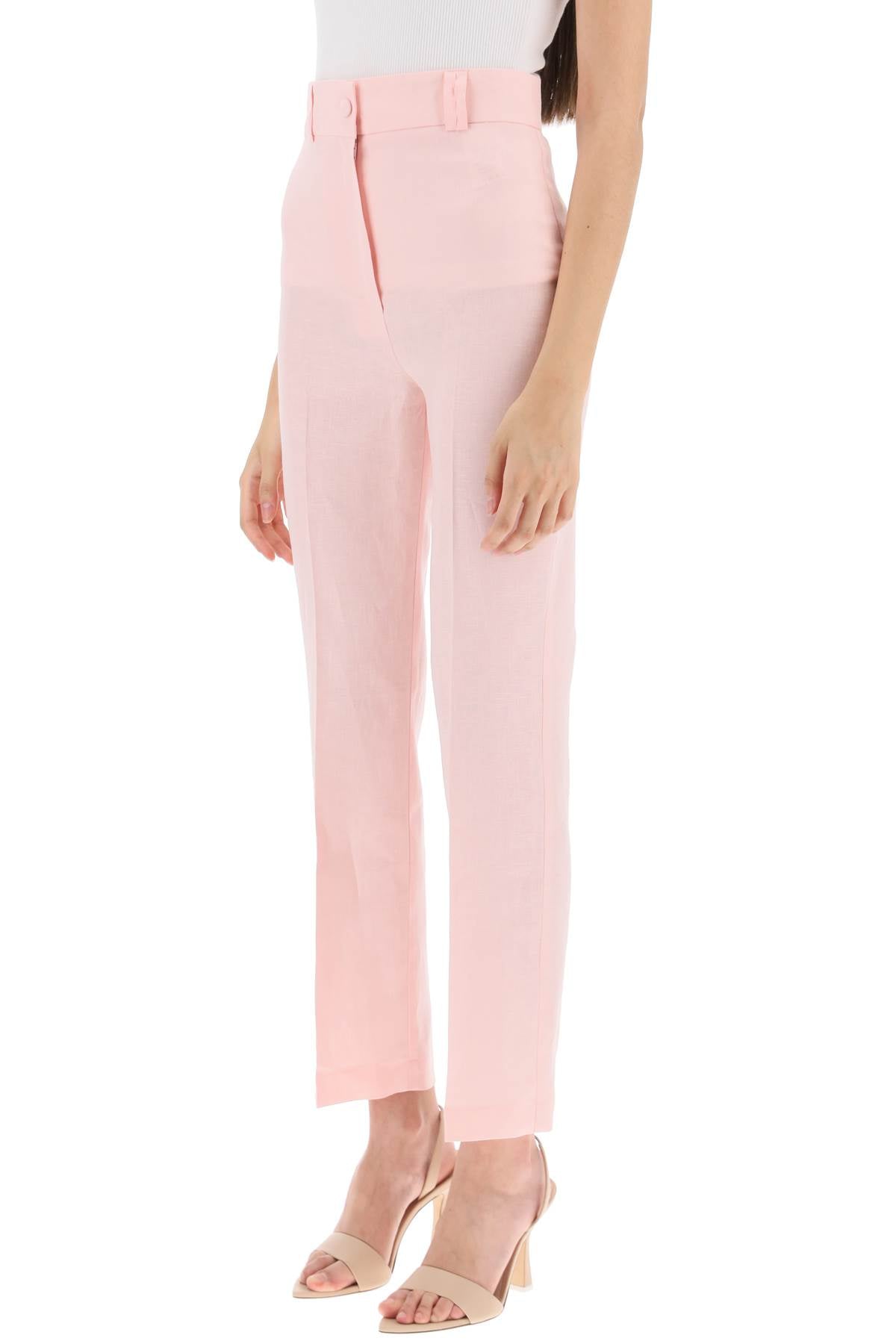 Hebe Studio 'loulou' linen trousers