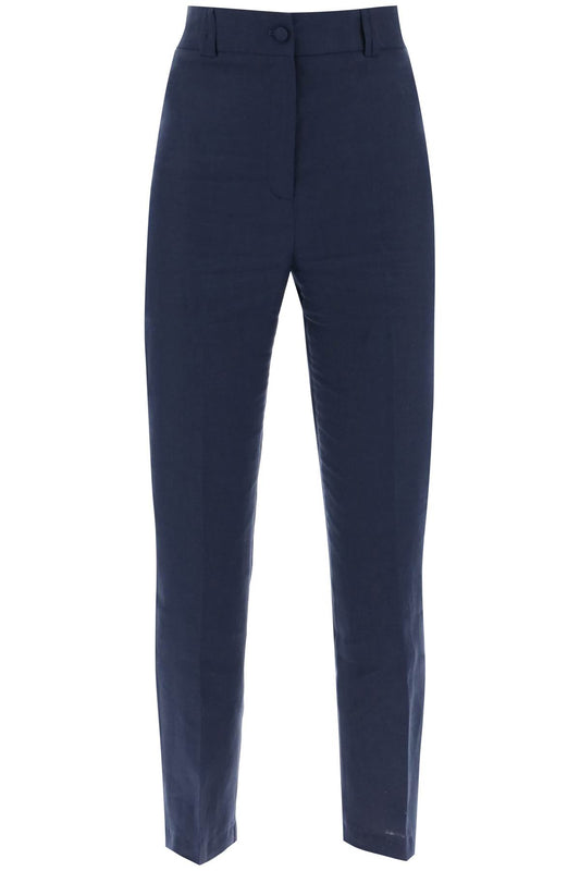 Hebe Studio 'loulou' linen trousers