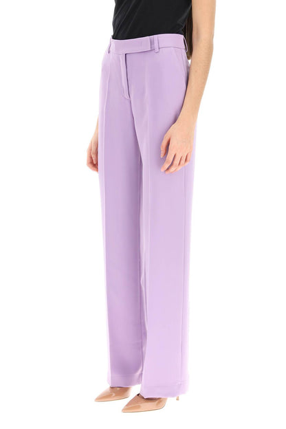 Hebe Studio 'lover' satin trousers