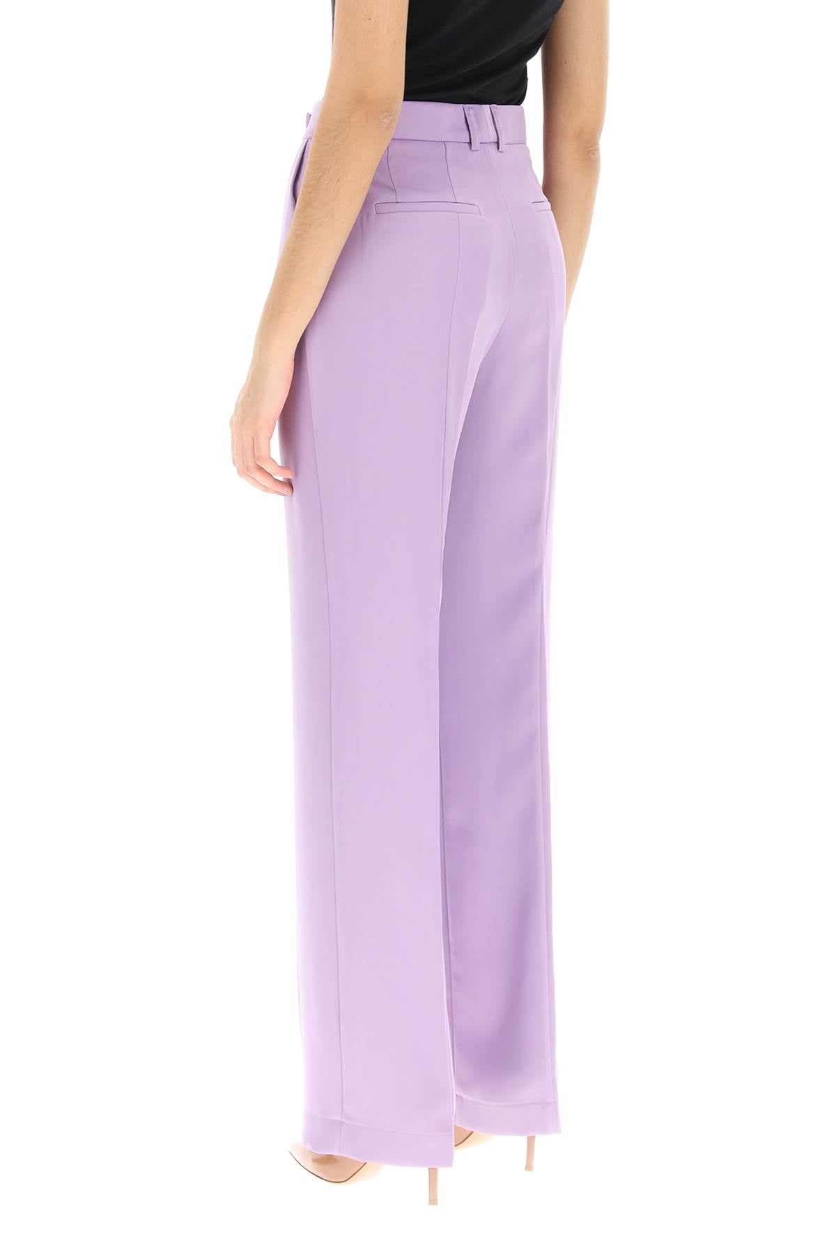 Hebe Studio 'lover' satin trousers