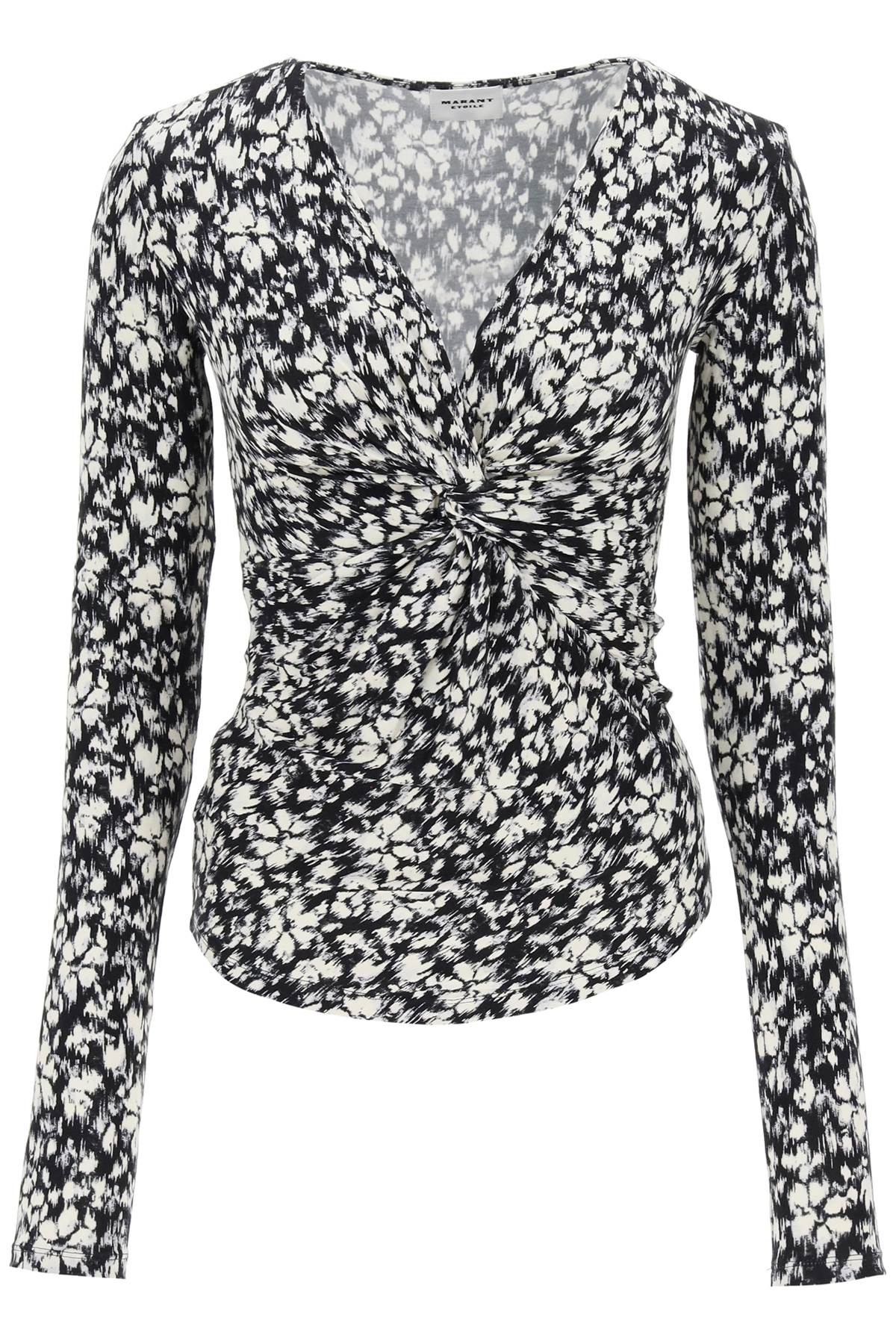 Isabel Marant Etoile lyss long sleeve jersey top