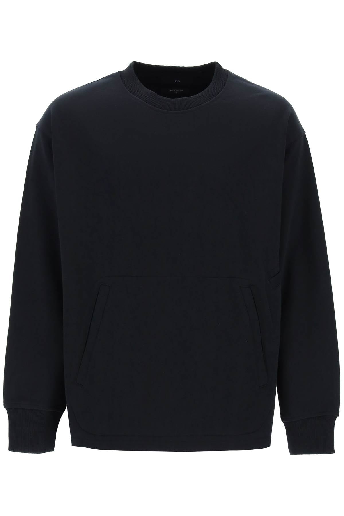 Y-3 "oversized cotton blend sweat