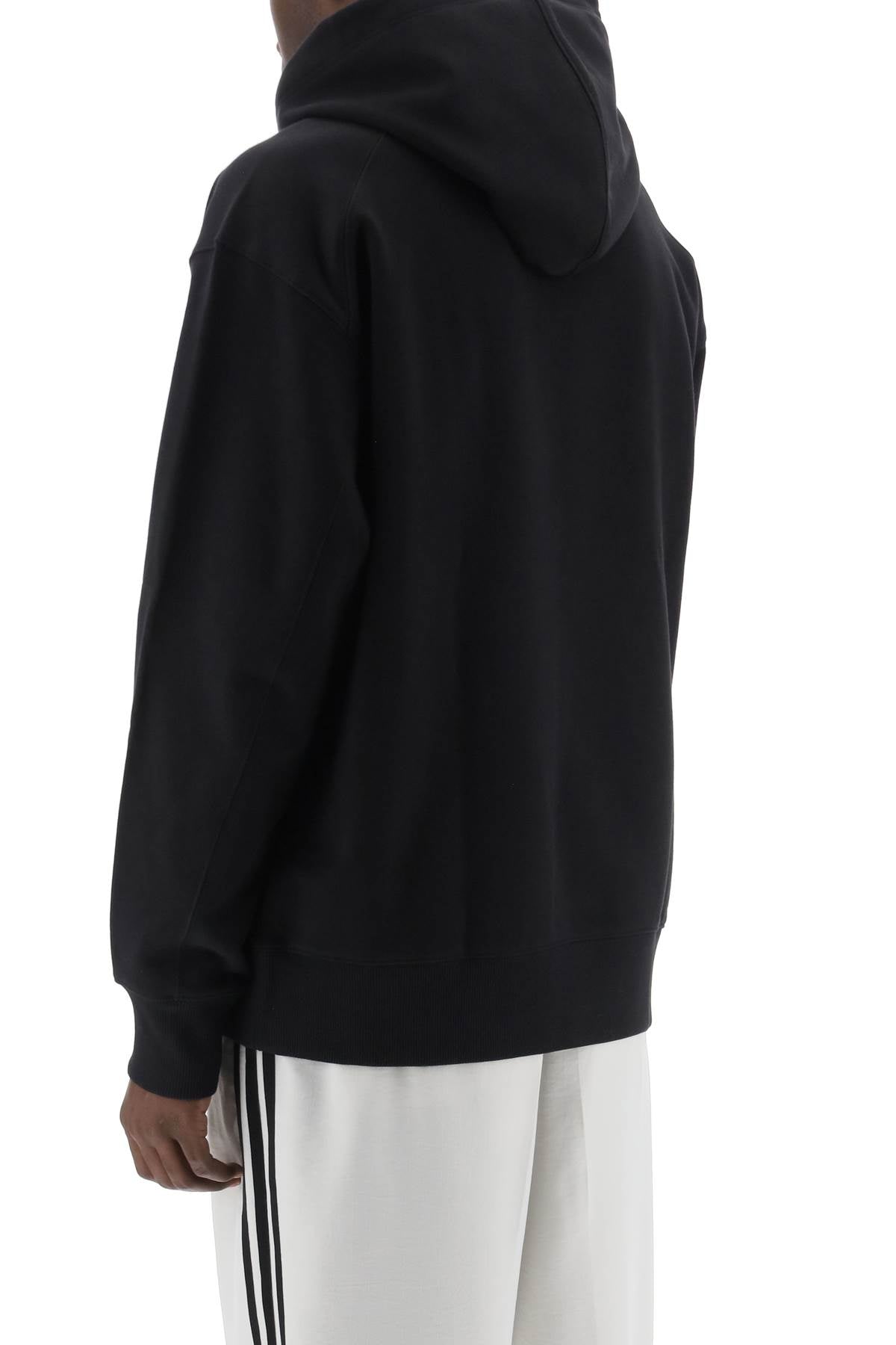 Y-3 hoodie with gradient logo print