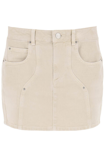 Isabel Marant Etoile vesna denim mini skirt