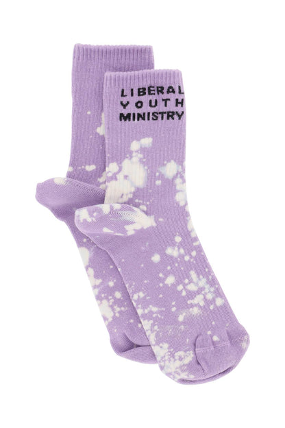 Liberal Youth Ministry logo sport socks