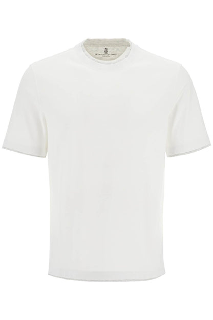 Brunello Cucinelli layered-effect t-shirt