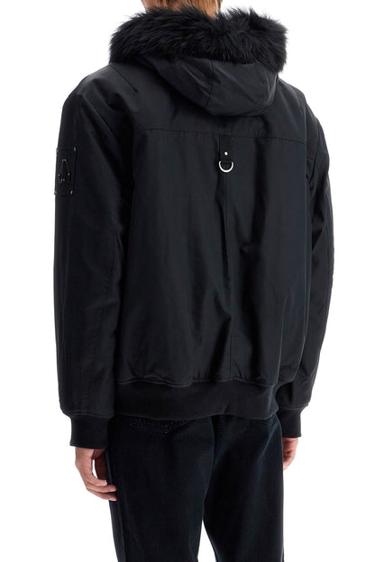 Moose Knuckles nylon denali bomber