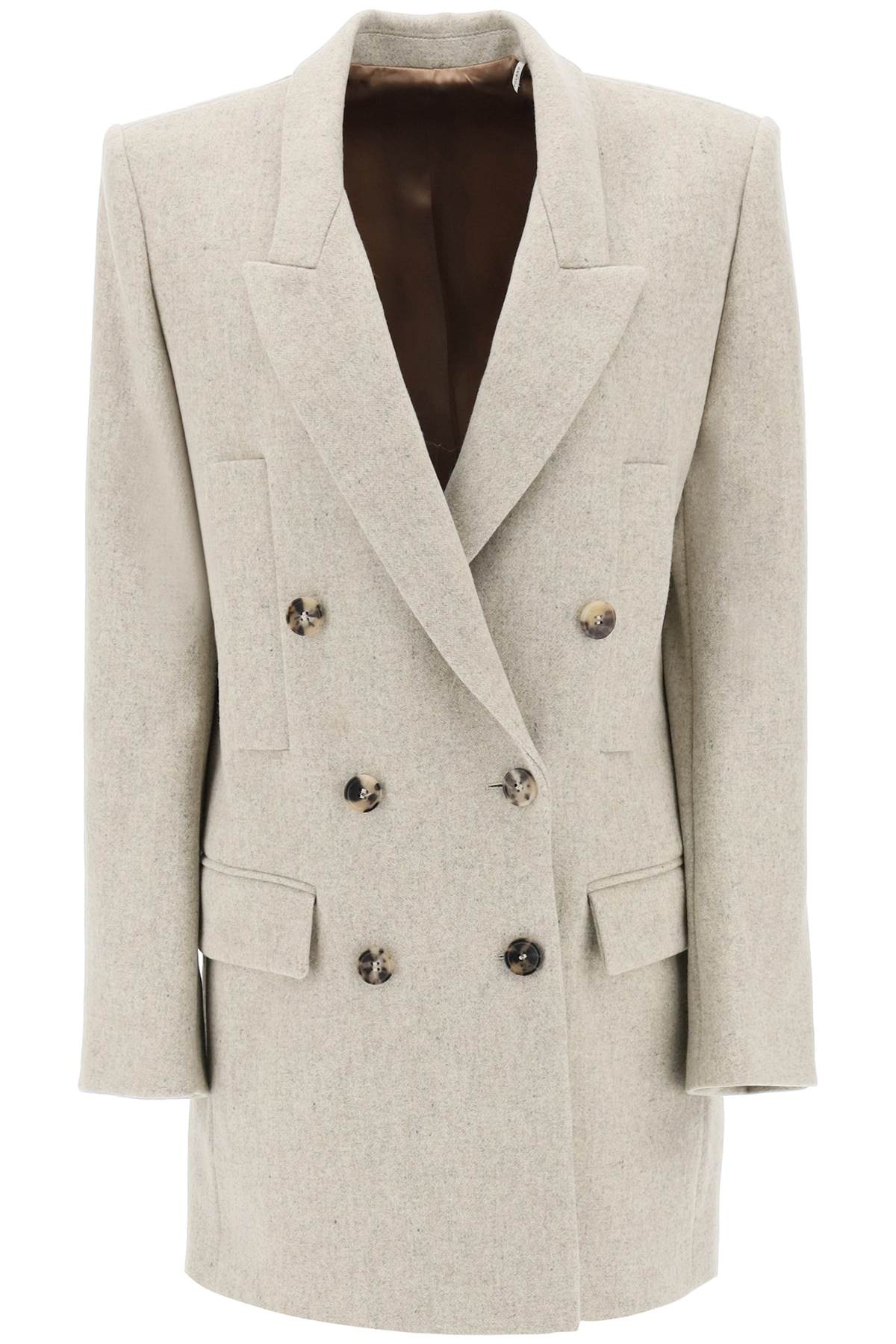 Isabel Marant floyd wool crepe blazer