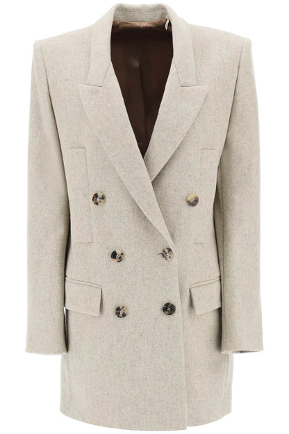 Isabel Marant floyd wool crepe blazer