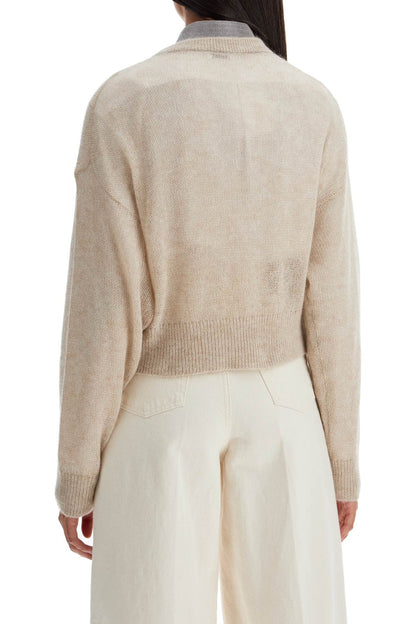 Brunello Cucinelli mohair blend pullover sweater